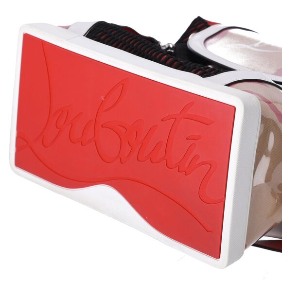 Christian Louboutin Ruby in Progress Backpack Black Light Brown Multi - Picture 7 of 8